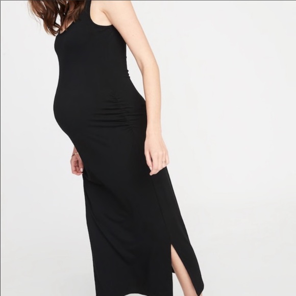 Old Navy Black White Striped Maternity 